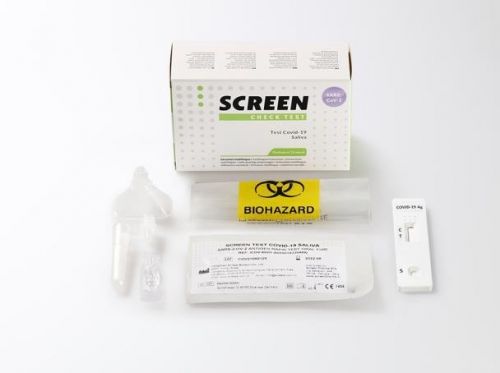 Screen test covid-19 saliva